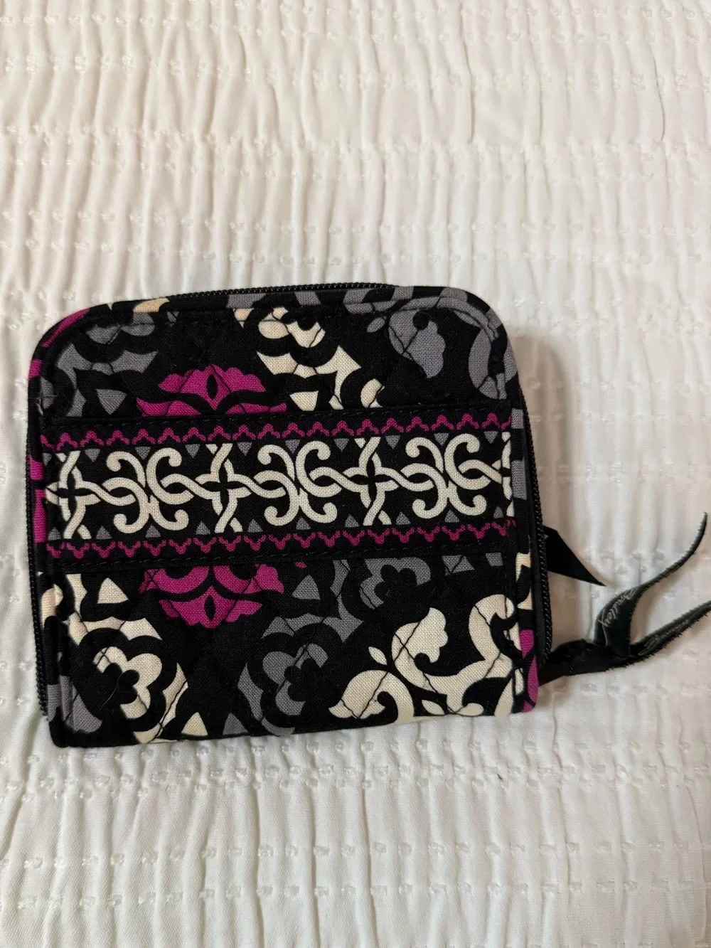 Vera Bradley Quilted Zip Wallet